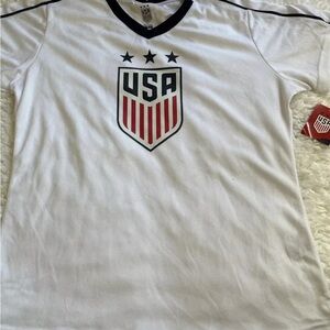 Active USA White and Black Men's Jersey